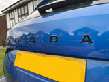 Skoda 3D Gel Lettering Approximately 45cm