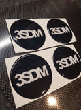 55mm Custom Wheel Centre Badges