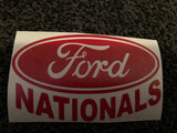 Ford Nationals Car Decal