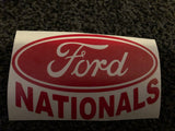 Ford Nationals Car Decal