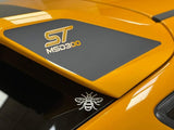 Focus MK3 aftermarket RS spoiler end decals and gels