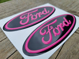 FORD 3D Gel Badges (Front & Back Only)