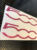 Fiat 500 Gel Front Dash and Rear Inlay
