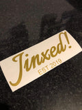 Jinxed! Decal Sticker