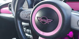 Mini Steering Wheel Badge