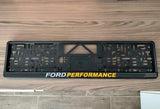 Number plate holder Gels