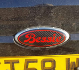Custom Design Gel Badges CARBON BACKGROUND - Full Set