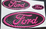 FORD 3D Gel Badges (Front & Back Only)