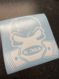 M1 Crew Skull Decal (Medium 30cm x 30cm)