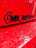 Instagram Name Gel Decals (Star Wars Font)