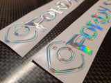 Instagram Name Gel Decals (Star Wars Font)