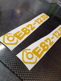 Instagram Name Gel Decals (Star Wars Font)