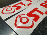 Instagram Name Gel Decals (Star Wars Font)