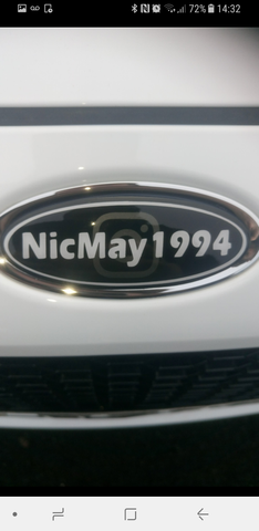 Instagram Gel Badges (Front, Back & Steering wheel)