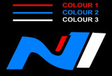 Hyundai i30n / i20n Stop / Start gel badge
