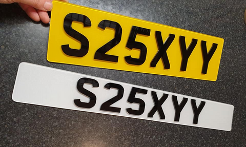 4D Skinny Plates (NOT ROAD LEGAL)