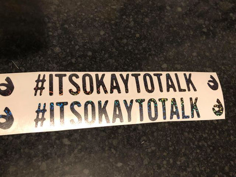 👌#itsoktotalk👌 Decal