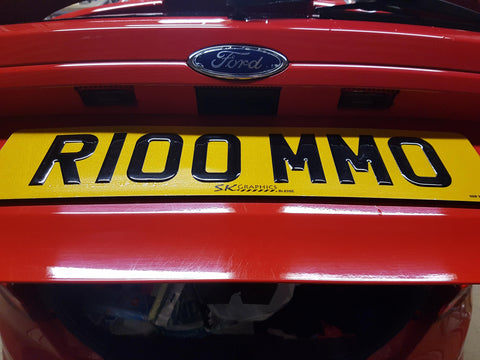 3D Gel Number Plates