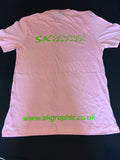 SK Graphics pink t shirt