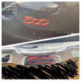 Fiat 500 Gel Front Dash and Rear Inlay