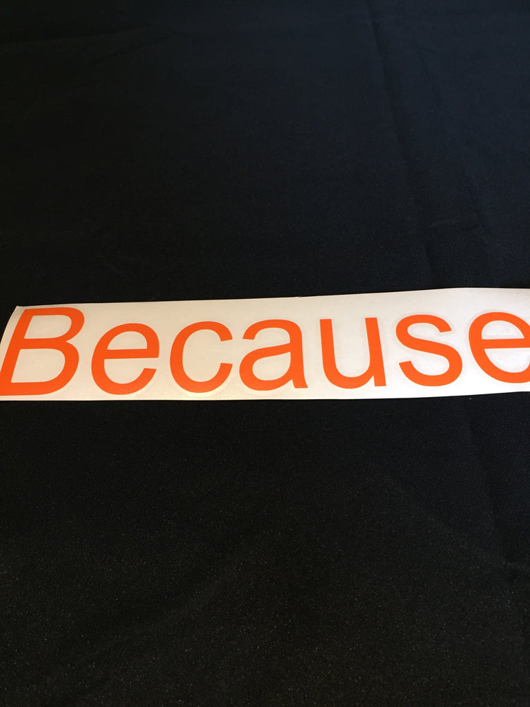 Because MK7.5 Stickers – SK Graphix