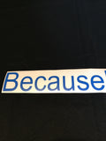 Because Fiesta stickers