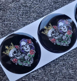 60mm Custom Wheel Centre Badges