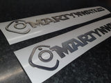 Instagram Name Gel Decals (Star Wars Font)