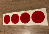 Vauxhall Wheel Centre Ghost Badges