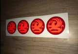 Vauxhall Wheel Centre Ghost Badges